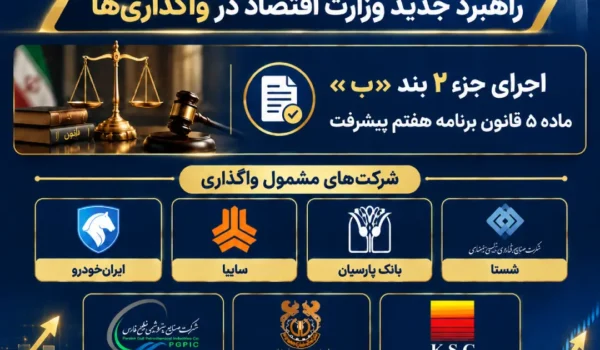 ابلاغ فهرست سهام قابل واگذاری دولتی در بازار سرمایه